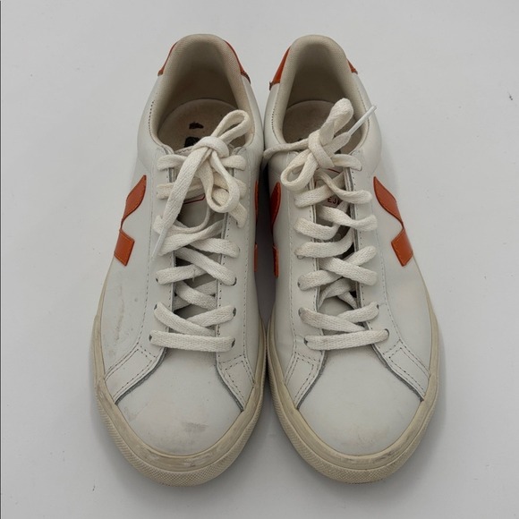 Veja Campo Chromefree Leather Extra White Fury Women Casual Shoes 7 - Picture 3 of 6